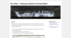 Desktop Screenshot of pktether.com